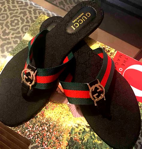 gucci flip flops replica women's|gucci flip flops for cheap.